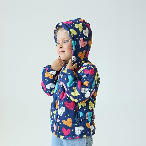 Winter Coats for Kids with Hoods (Padded) Light Puffer Jacket Outerwear for Baby Boys Girls Infants Toddlers4