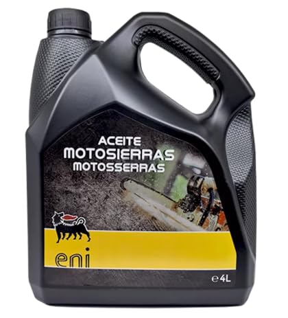 ENI Aceite de Cadena para Motosierra 4L Negro