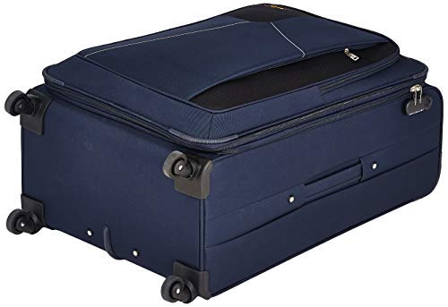 Image of Skybags Rubik Polyester 78 Cms Softsided Spinner Carry-On Luggage & Cardiff Polyester 52 Cms Red Travel Duffle, Assorted, Small,Large