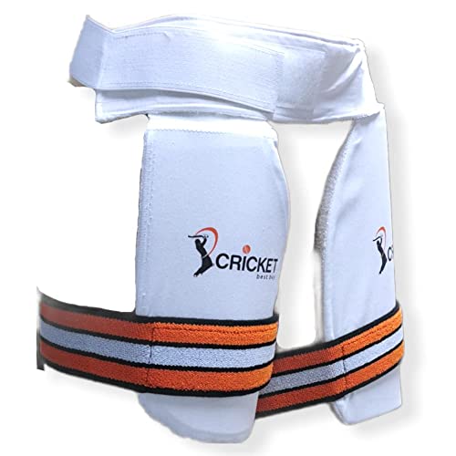 Cbb Cricket Best Buy Cricket Gaurds For Thigh - Super Pro Cricket Thigh Guard Combo For Both Sides, All-In-One Cricket Protective Gear, Men Lh #TOP5