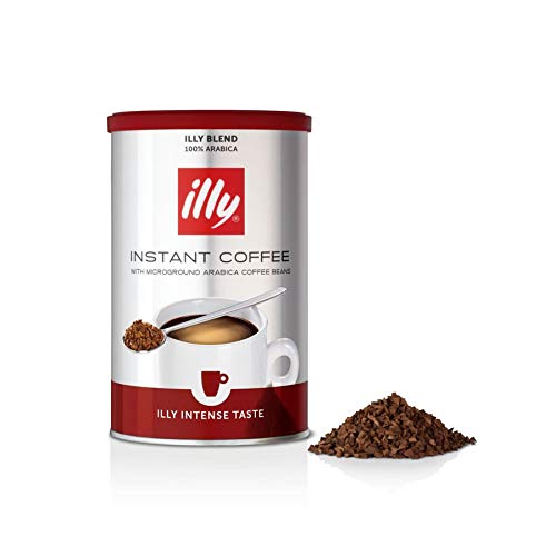 illy Caffè Solubile Gusto Intenso, 1 Barattolo da 95 Gr