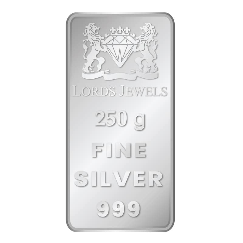 Lords Jewels BIS Hallmarked and Approved 250 Grams 999 Purity Silver Bar-Investment For a Secured Future (B09Z33THDY) Amazon Price History, Amazon Price Tracker