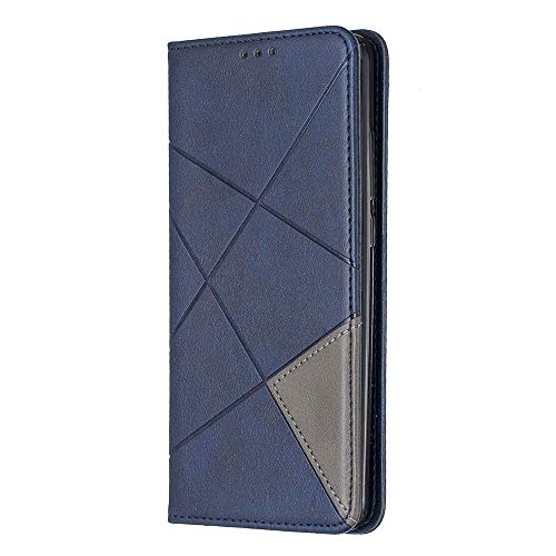 Capa carteira para Galaxy Note10 Pro com fecho magnético em couro sintético para Samsung Note10+ SM-