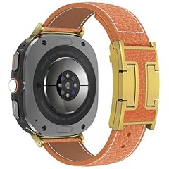 Iconic Orange+Gold Buckle