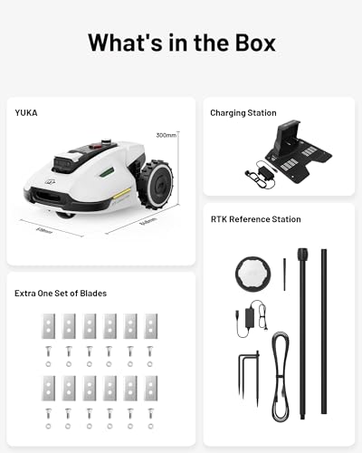 Mammotion YUKA Series Robot Lawn Mower,Ultrasense AI Vision+ RTK Positioning, Auto Mapping, App Control - Image 9
