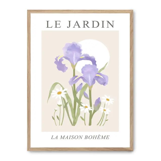 Tableau Cuadro Le Jardin XII FASE5 pour créer une ambiance zen dans la chambre