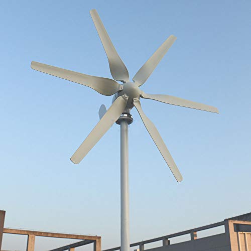 Turbina eólica de 24V y 600W con controlador MPPT para sistemas domésticos 3