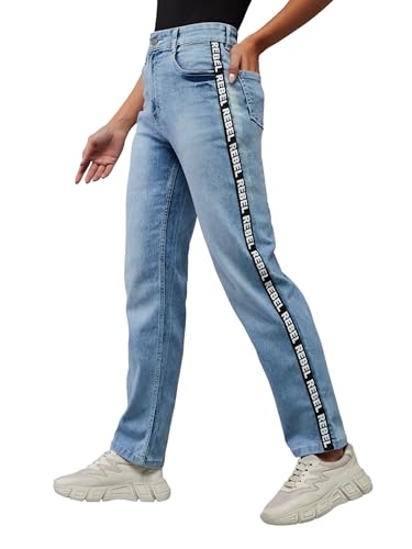 Jean stretch large femme Dolce Crudo parfait pour vos sorties urbaines decontractees en ete