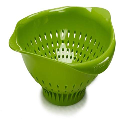 Preserve Large Colander Kitchenware, 3.5 Quart Capacity, Green