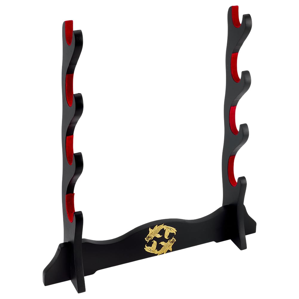 Support pour épée Katana à 4 niveaux pour ranger et protéger vos Wakizashi et Tanto