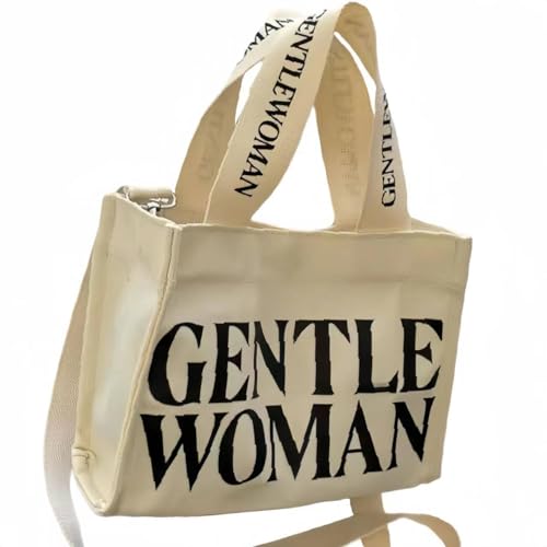 Cute Gentle Woman Tote Bag