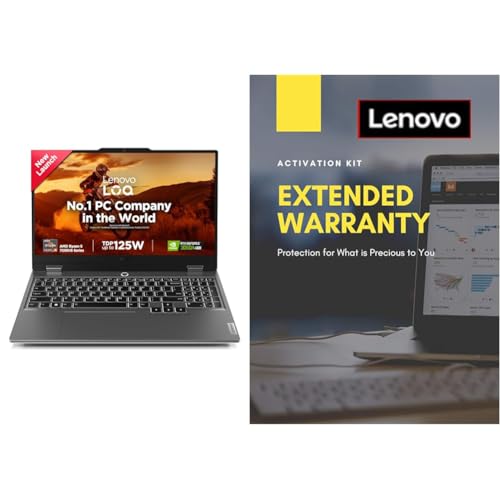 Image of Lenovo LOQ AMD Ryzen 5 7235HS | NVIDIA RTX 3050A 4GB (12GB RAM /512GB SSD /144Hz Refresh Rate /15.6 inch (39.6cm) /Windows 2 Year Extended Warranty with Onsite Service (5WS0K75664)