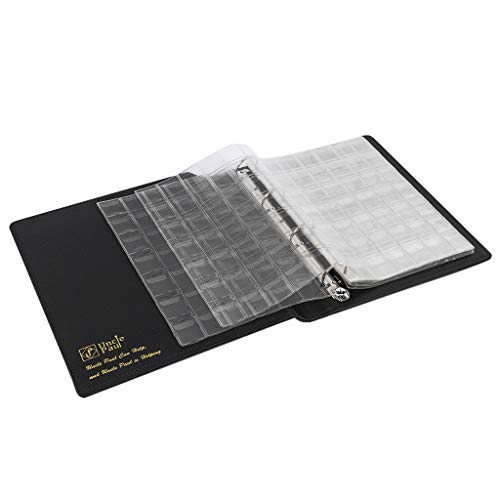 Uncle Paul BC01 Coin Storage Binder With Slipcase Set - Assorted 4 Sizes Pocket Pages, 12 Pages Collection Book, All In One 4-Ring Coin Album 9.6"X 11.8 Inch Bc01 Uncle Paul thumb #4