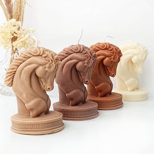 Moule en silicone en forme de tête de cheval gâteaux et glaçons - 5