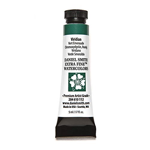 Daniel Smith ダニエル・スミス 水彩絵具 5mlチューブ (Viridian) 284610112