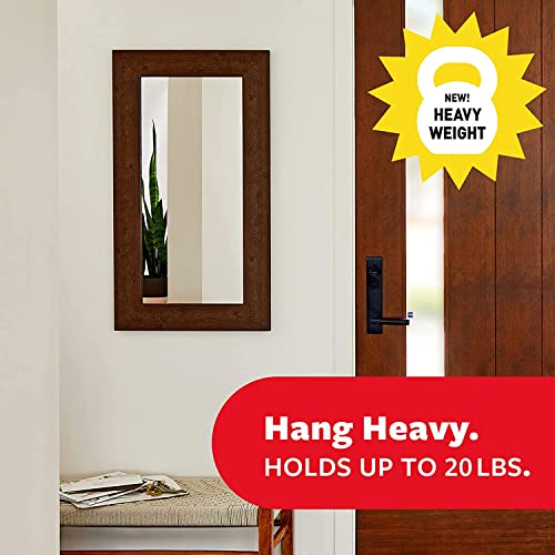 Command Strips Heavy Duty Set - Decorate Your Wall with Command Picture Hanging Strips, 20 LB XL Heavyweight Strips - image 6