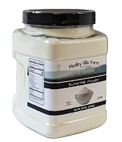 Medley Hills Farm Buttermilk Powder By Medley Hills Farm 1.25 Lbs. In Reusable Container thumb #1