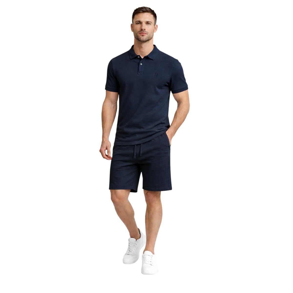 BILL TORNADE Ensemble Homme Polo & Short – Tenue Décontractée Été Confort Premium – Léger, Respirant et Élégant Ensemble Short