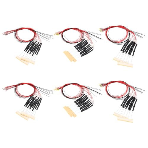 PATIKIL 12-18V 0805 Pre Wired LED Set,120Pcs 7.8