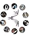ROLLINGDOG Stainless steel mini multi-tool pliers, knife, screwdrivers, file, bottle opener