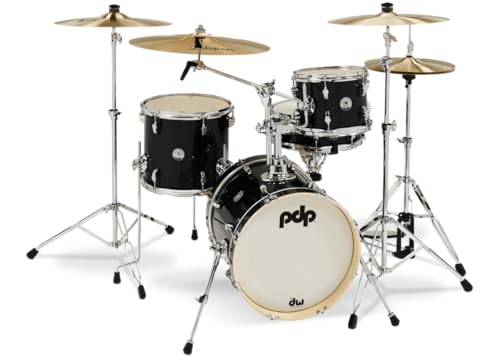 PDP New Yorker 4-piece Shell Pack - Black Onyx Sparkle
