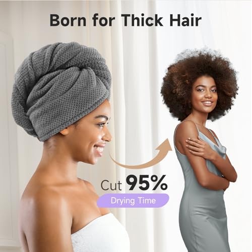 Umisleep 400 GSM Microfiber Hair Towel Wraps $5.99 (2-Pack), $8.99 (3-Pack) - image 2