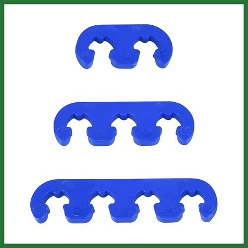 Motoforti 6 peças 7 mm 8 mm 8,5 mm 8,8 mm separadores de vela de ignição de motor de carro separador