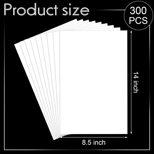 Legal Size Card Stock Paper 8.5 X 14 Inches White Colored Smooth 65Lb Cover Cardstock Pastel Color Paper For Documents, Programs, Menus Printing Laser Printers (300 Pcs) #TOP1