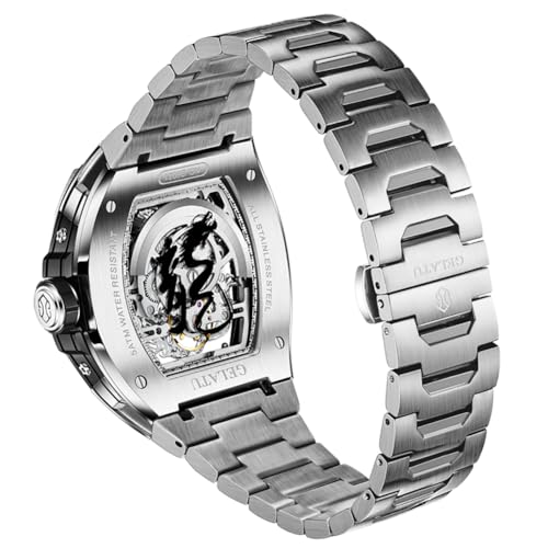 Image of OLEVS Automatic Gold Watches for Men Luxury Classic Stainless Steel Calendar Luminous Waterproof Watches for Men
