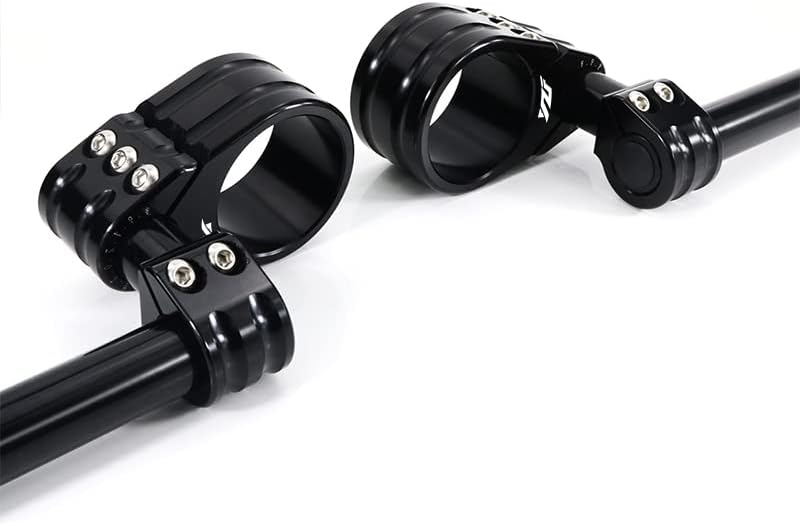 Tsolay Modification accessories Compatible With XSR 900 YZF 750 R YZF 750 SP YZF-R6 YZF-R1 R1 Motorcycle 50mm Adjustable CNC Clip On Ons Fork Handlebars Riser (Color : 3)