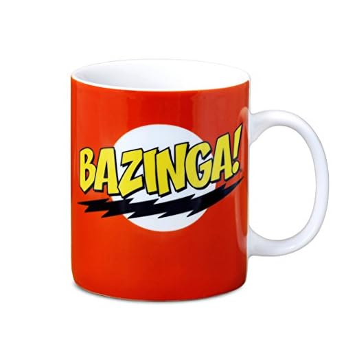 Logoshirt Zas en Toda la Boca Taza de Cafe - Shelodon - Big Bang Theory - TBBT Taza - ¡ Bazinga ! Taza para Té - rojo - Diseño original con licencia