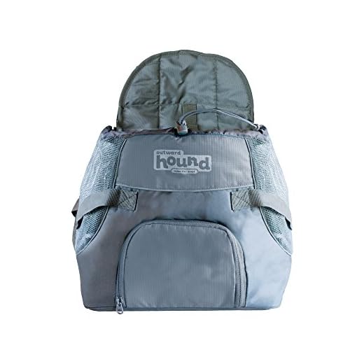Outward Hound PoochPouch Dog Front Carrier, Medium, Blue