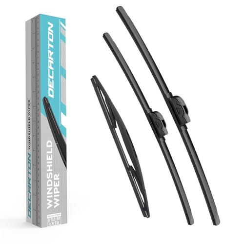 Image of Windshield Wipers Replacement for Nissan Murano 2003-2007 | 26 inch+19 inch with 14 inch Rear Wiper Blade -Original Factory Quality (Pack of 3)