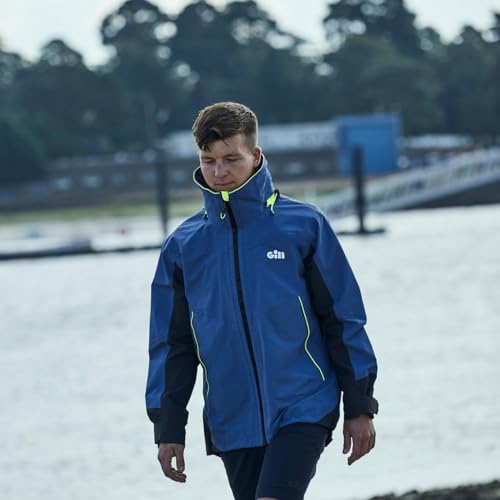 Image of Gill OS3 Mens Coastal Sailing Jacket - Waterproof & Stain Repellent