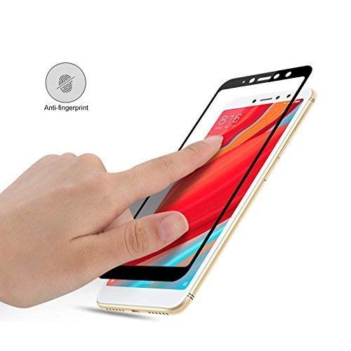 Image of DD SON Premium HD+ Tempered Glass Screen Protector Guard Compatible For Redmi Y2 / Mi Y2 | Edge to Edge Coverage With Easy installation kit for Smartphone
