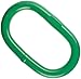 Campbell VO-3 Grade 100 Cam-Alloy Oblong Master Link, Painted Green, 1-1/8