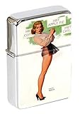 Pin Up Serveuse Briquet à Capuchon Amovible Boîte de Cadeau