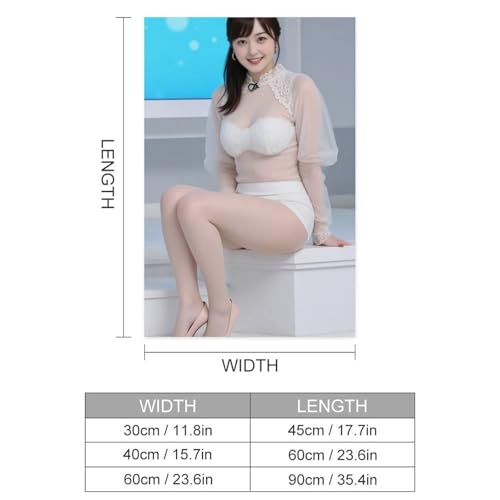 水卜麻美 (2)女優人気 粘着式ポスター キャンバス 壁アートホーム バスルーム 寝室 オフィス装飾 プリント芸術作品 インテリア30*45（cm） [2]