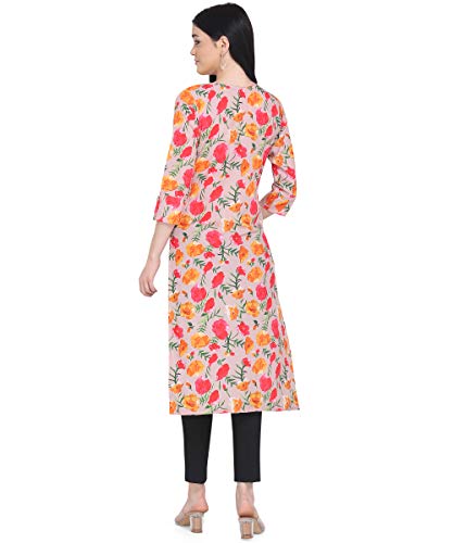 Image of LookMark Women's Crepe Regular Kurta