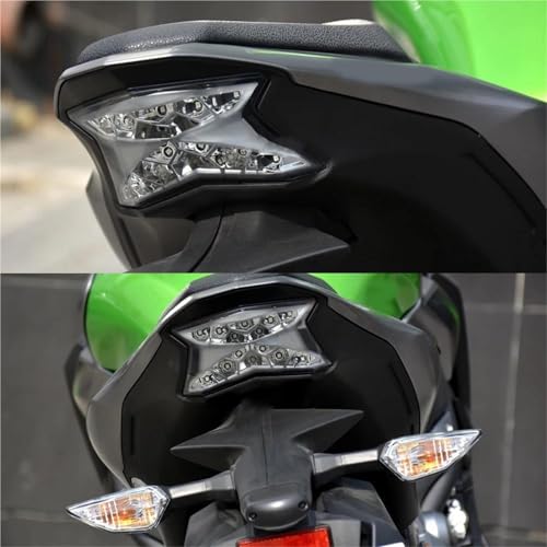 Feu arrière de moto LED avec clignotants pour Kawasaki Z900 et Ninja 650 - 5
