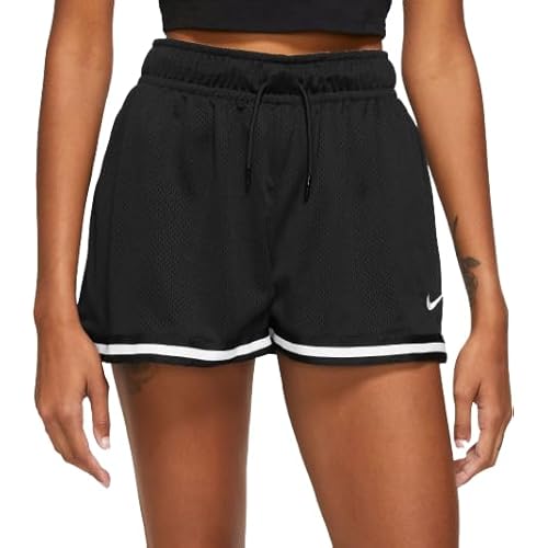 Nike Women's Sportswear Essentials Mesh Mid-Rise Shorts