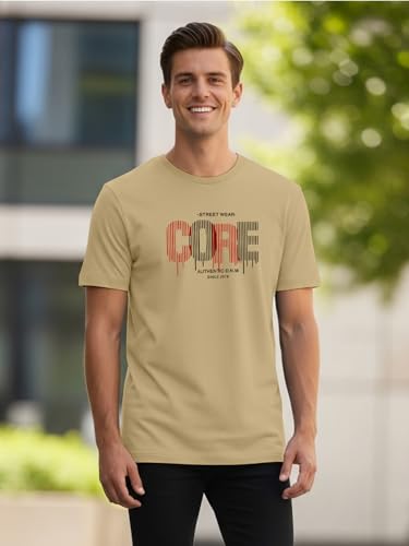 Image of XENOVAURBAN Men's Printed T-Shirt Combo Pack of 3 | Regular Fit Cotton Tshirts for Man