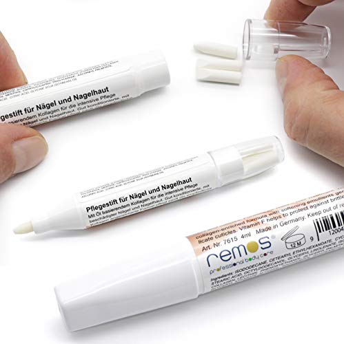 REMOS Nagelhautöl Stift mit Kollagen zum Zurückschieben & Pflegen der Nagelhaut – Bild 5