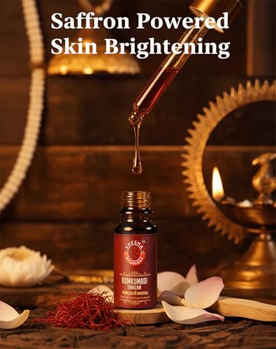 Image of SHESHA AYURVEDA Kumkumadi Tailam for face | kumkumadi oil for face glowing skin | Ayurvedic Face Serum | kerala ayurveda kumkumadi oil | Ashtanga Hrudayam | 5ml