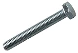 Duratool D02002 Schrauben-Set, Edelstahl, M16 x 50 mm, 5 Stück
