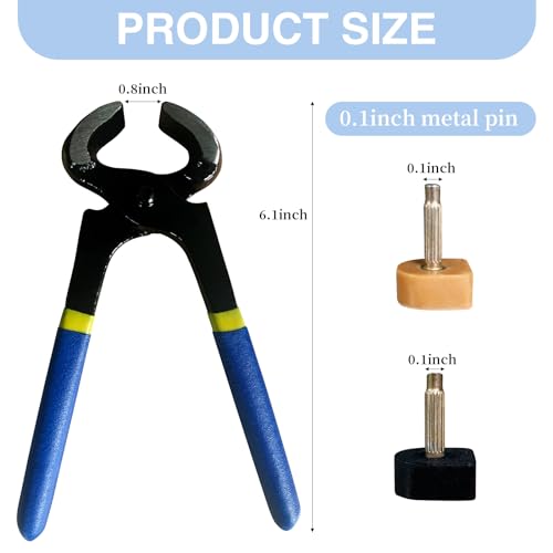 Image of MHBH High Heel Replacement Tips, Shoe Heel Repair - 20 Pairs of Heel Caps Shoe Heel Repair Kit for Women's Shoes, 5 sizes