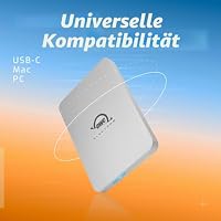 OWC - Envoy Pro Elektron - 2.0 TB - NVMe M.2 SSD, USB 3.2 Gen 2 Typ-C bis zu 10Gb/s, bis zu 1011MB/s, USB 2.0/3.0 kompatibel, tragbar, staubdicht und wasserdicht nach IP67 (Rugged), Bus-betrieben – Ansicht 3