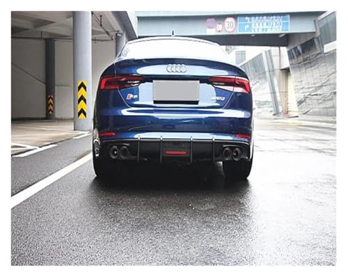 Difusor trasero Audi A5 S5 B9 spoiler de parachoques de carbono 4