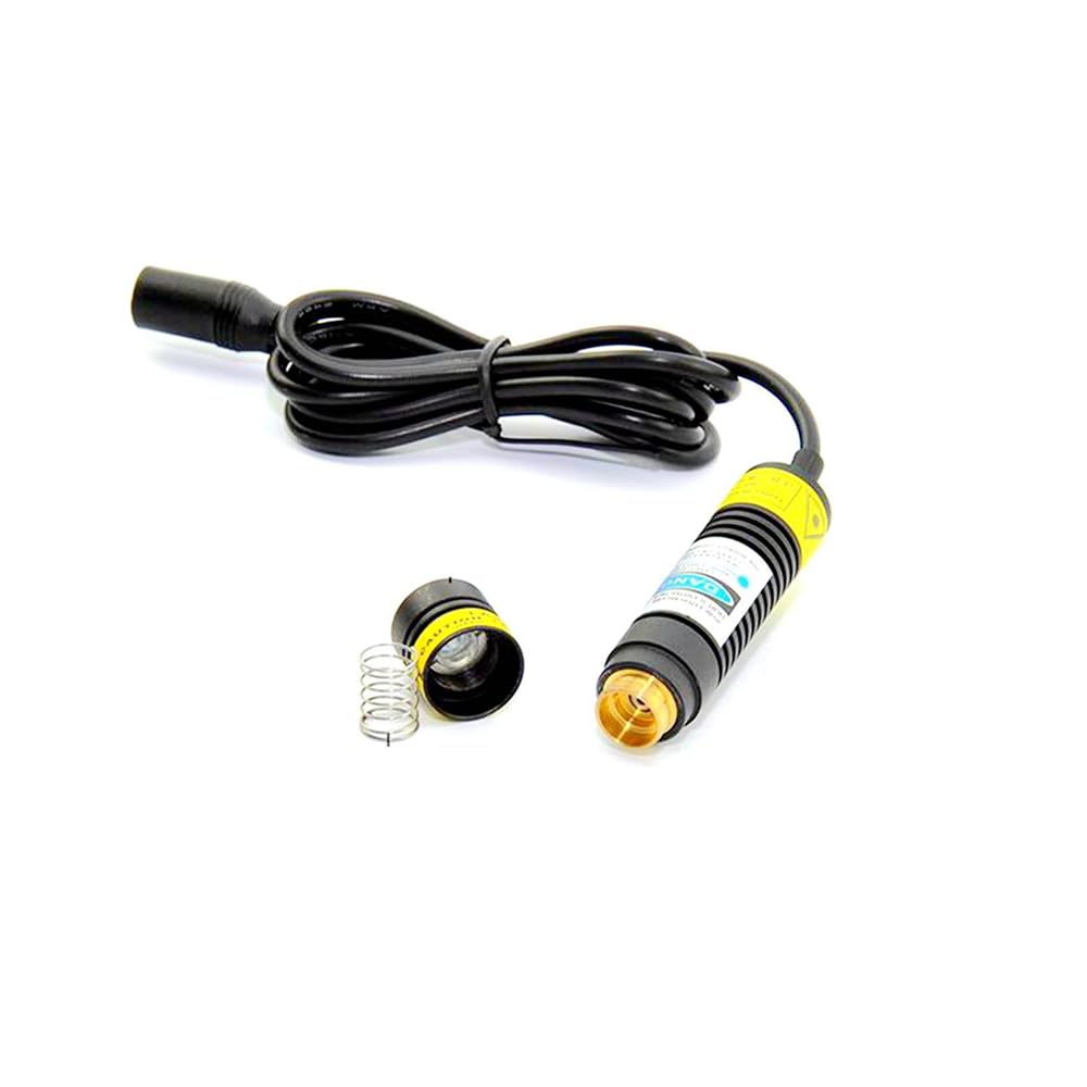 Industrial Violet Blue 405nm 100mw Laser Line Diode Modul 5V K9 Objektiv mit Treiber in 16x68mm