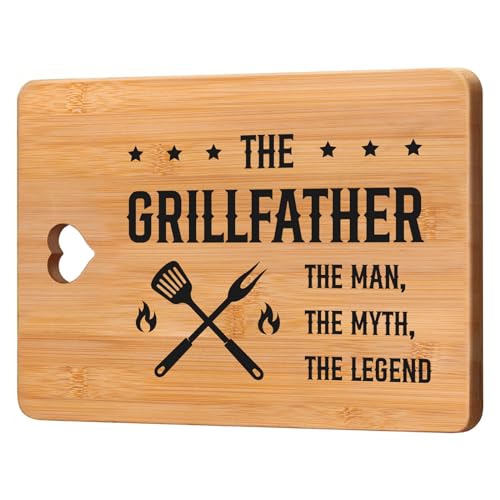 Day Gifts for Dad from Daughter Son, Dad Birthday Gifts, Birthday Gifts for Dad, Presents for Dad with Touching Words, Fathers Day Bamboo Cutting Board Gifts.